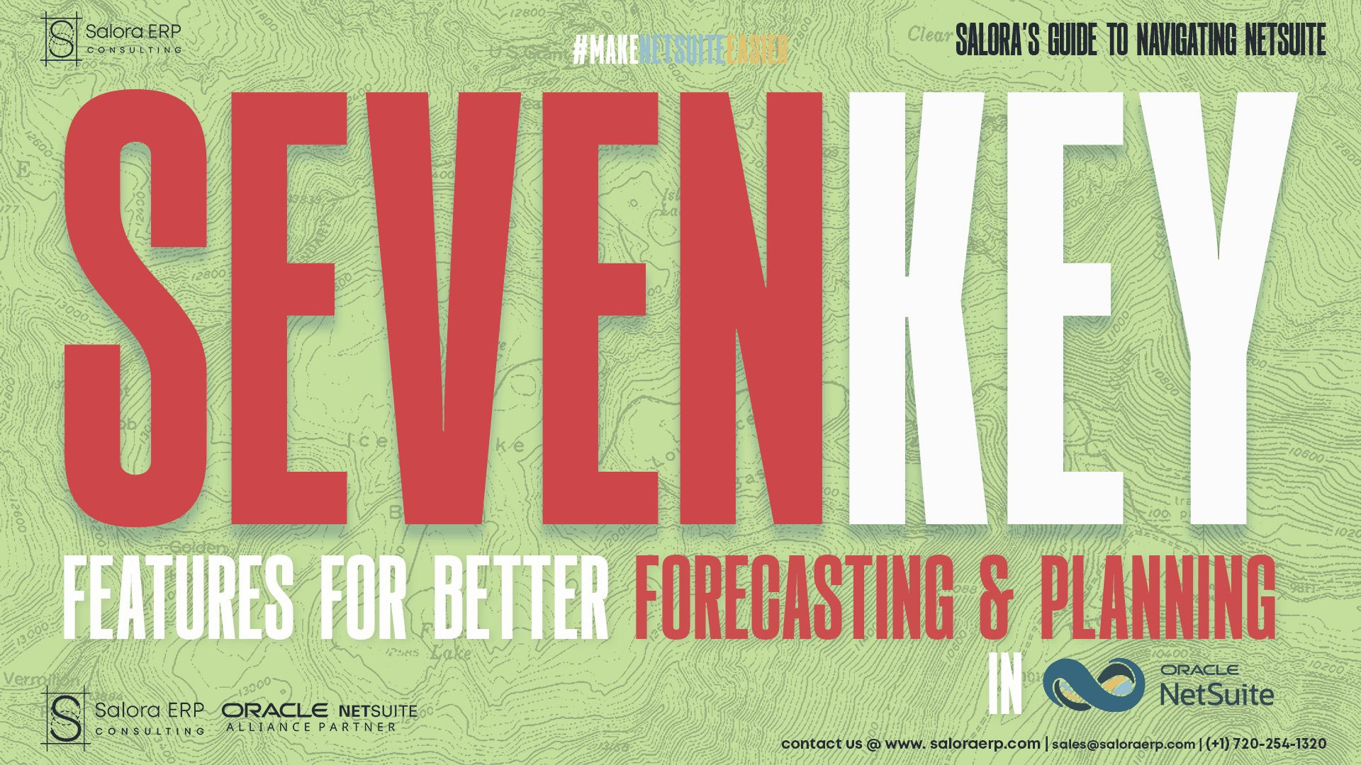 Seven Key Features for Better Forecasting and Planning in Oracle NetSuite