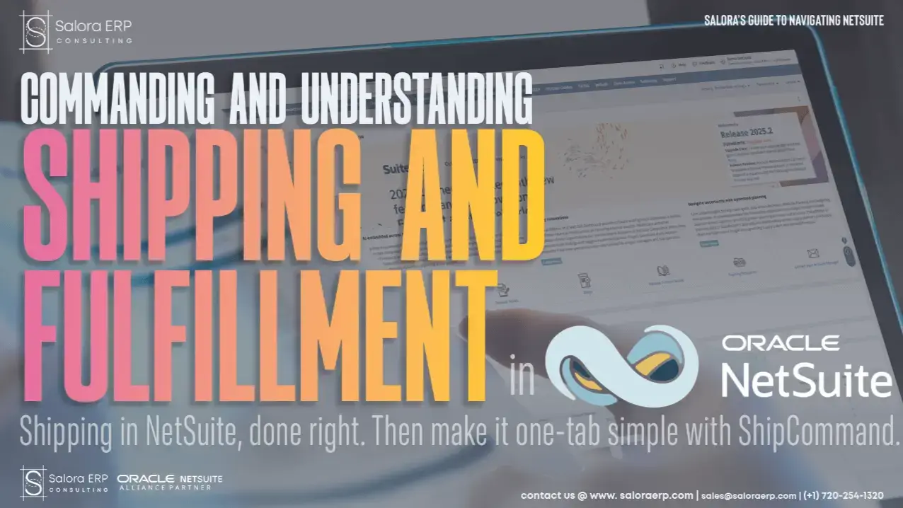 Shipping and Fulfillment